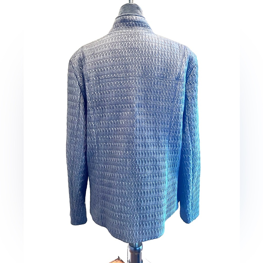 Pendleton Jacket Quilted Lined High Collar Full Z… - image 4